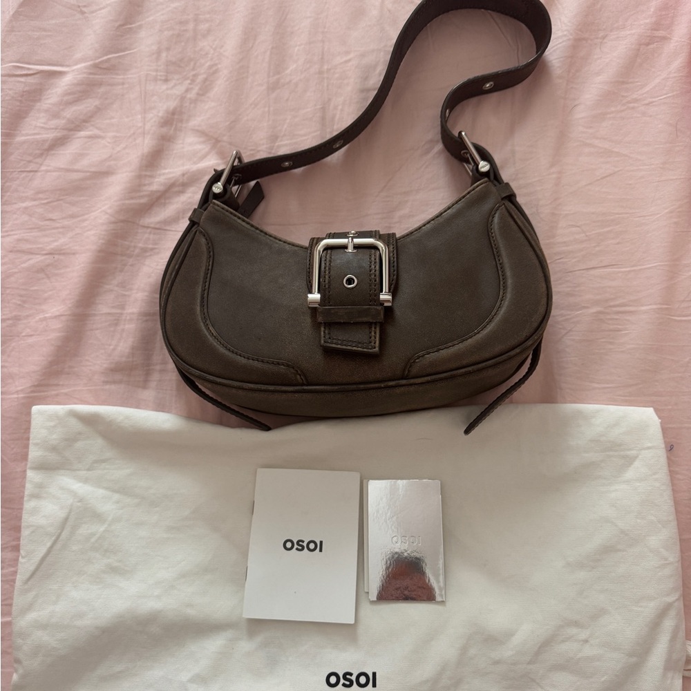 OSOI Brown Brocle Bag